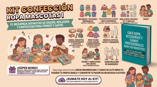 Kit Confección Ropa Mascotas I