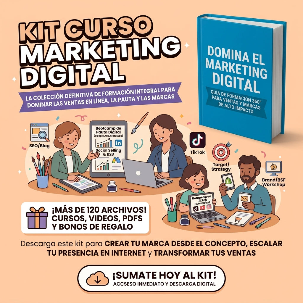 Kit Curso Marketing Digital