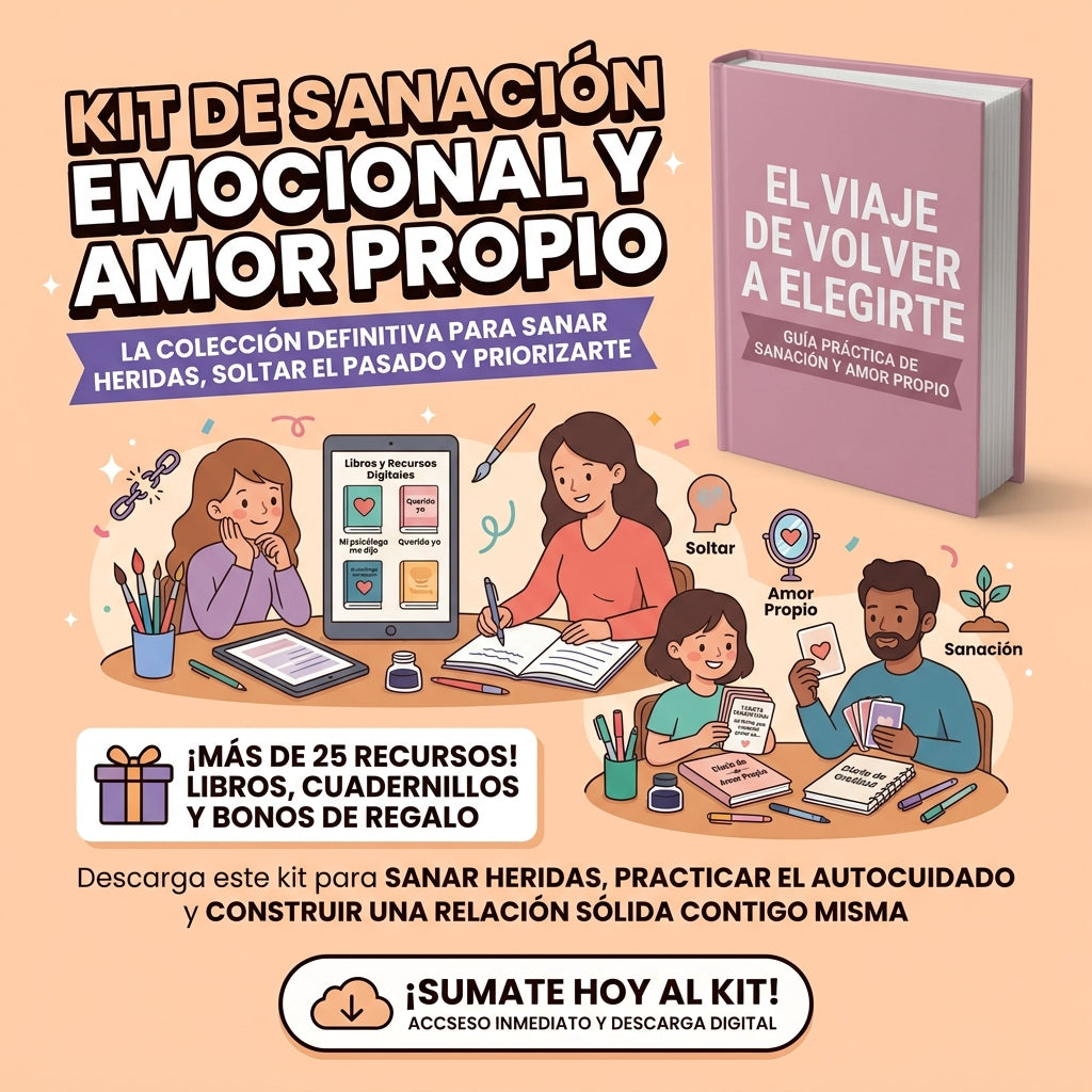 Kit Sanación Emocional y Amor Propio